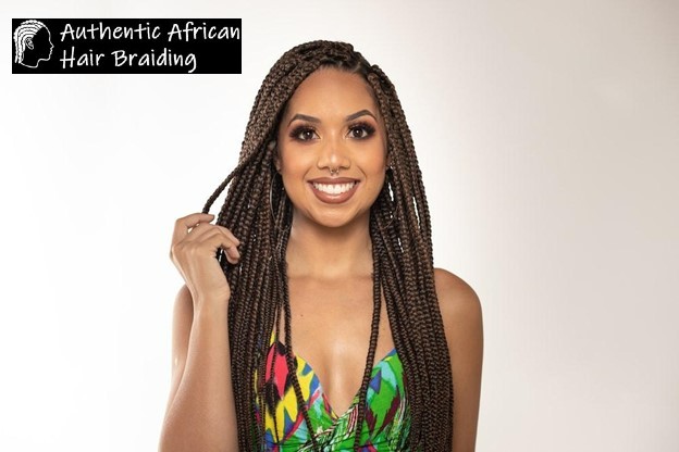 Amazing Knotless Box Braids in Texas_AuthenticAfricanHairBraiding