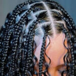 Boho Knotless Braids