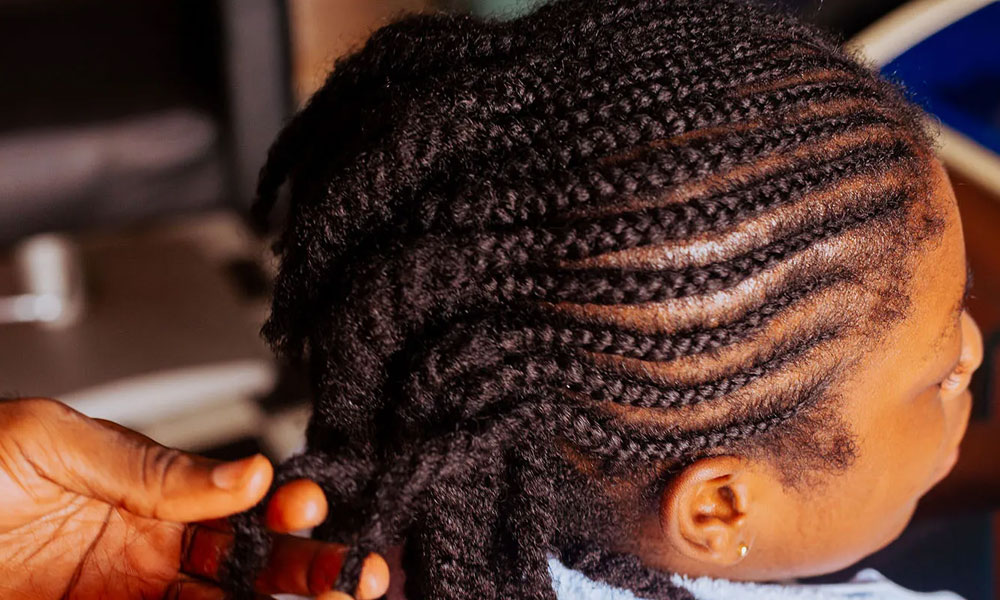 Hair Braiding Protects Natural Hair