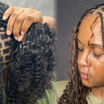 Boho Knotless Braids