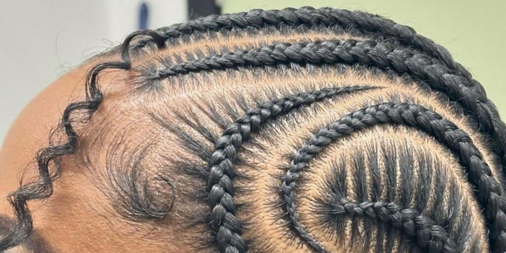 Stitch Braids With Cornrows